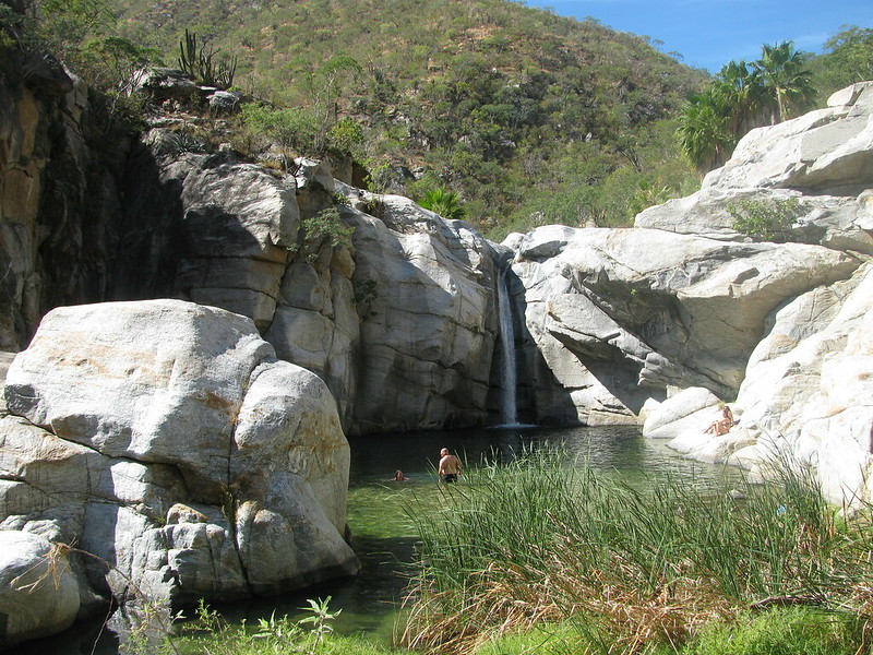 Canon De La Zorra, Santa rita hot Springs are two scenic spots in Santiago Baja California. One of the best things to do in Cabo san Lucas, Mexico.