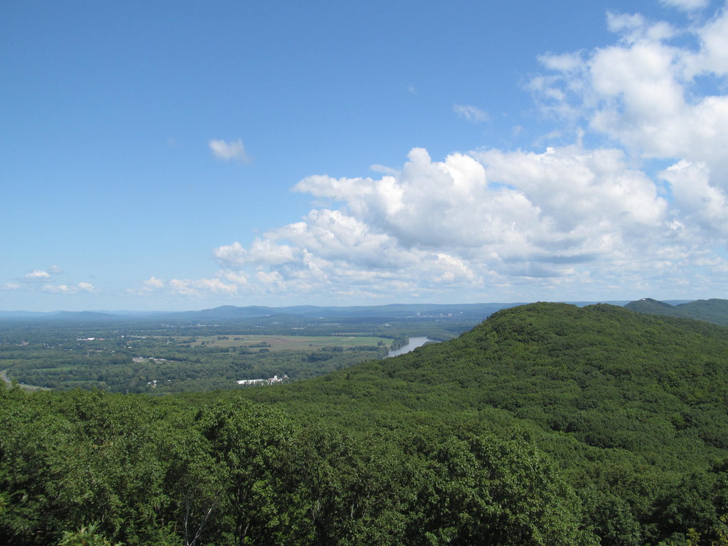 Wilderness at the Mount Tom State Reservation Area. This beautiful getaway makes for one of the best day trips from Boston.