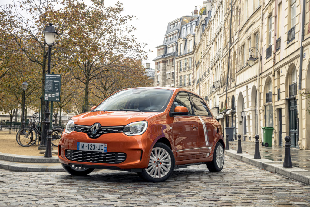 An electric Renault Twingo is the third cheapest electric vehicle available in Europe.