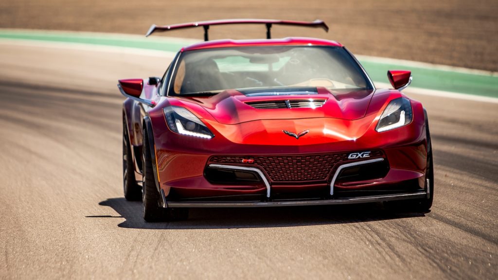 Genovation GXE is an expensive electric supercar based on the Chevrolet Corvette C7.