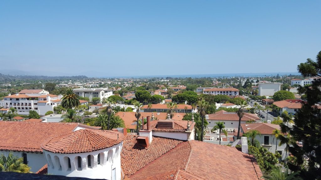 Santa Barbara is a cute town that sits along the iconic Pacific Coast Highway.